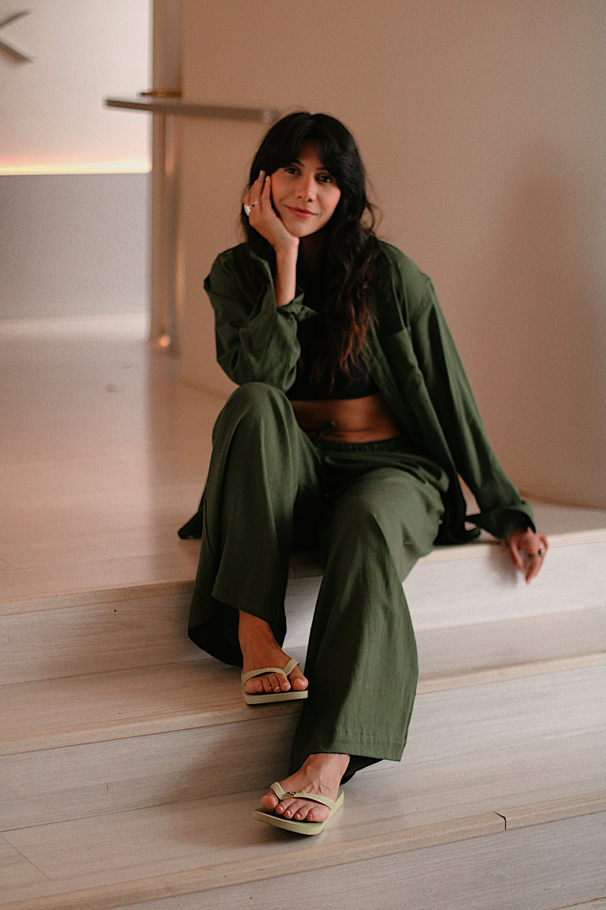 Conjunto Kaia Verde Olive