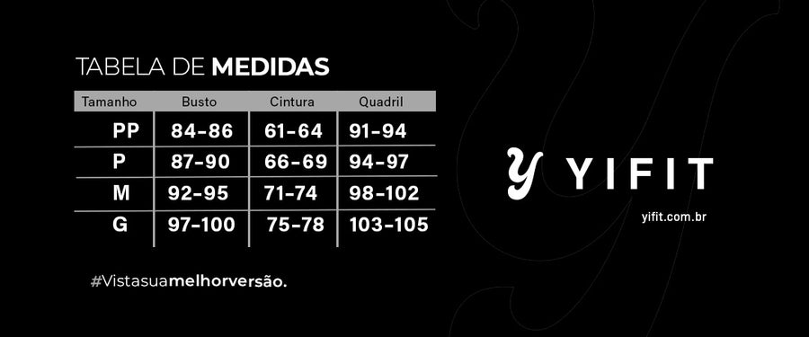 Tabela de medidas
