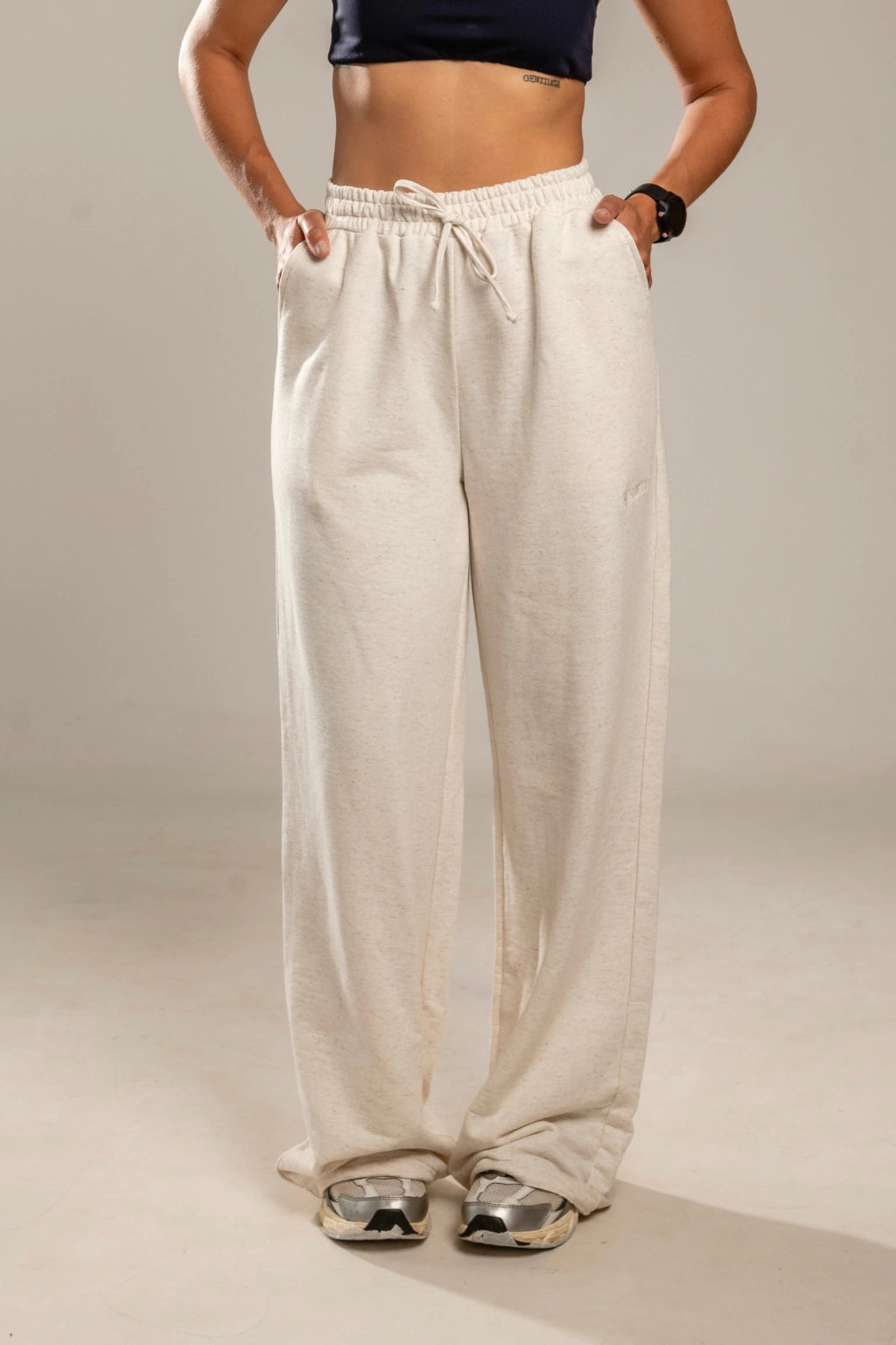 Calça Jogger de Moletom com Cordão