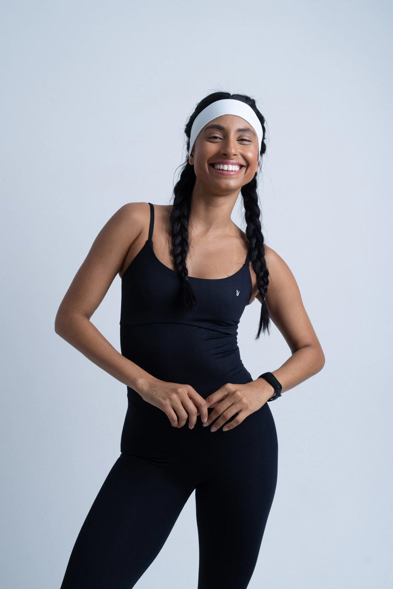 Macacão Longo YIFIT Alça Fina