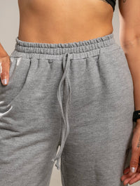 Calça Jogger de Moletom com Cordão